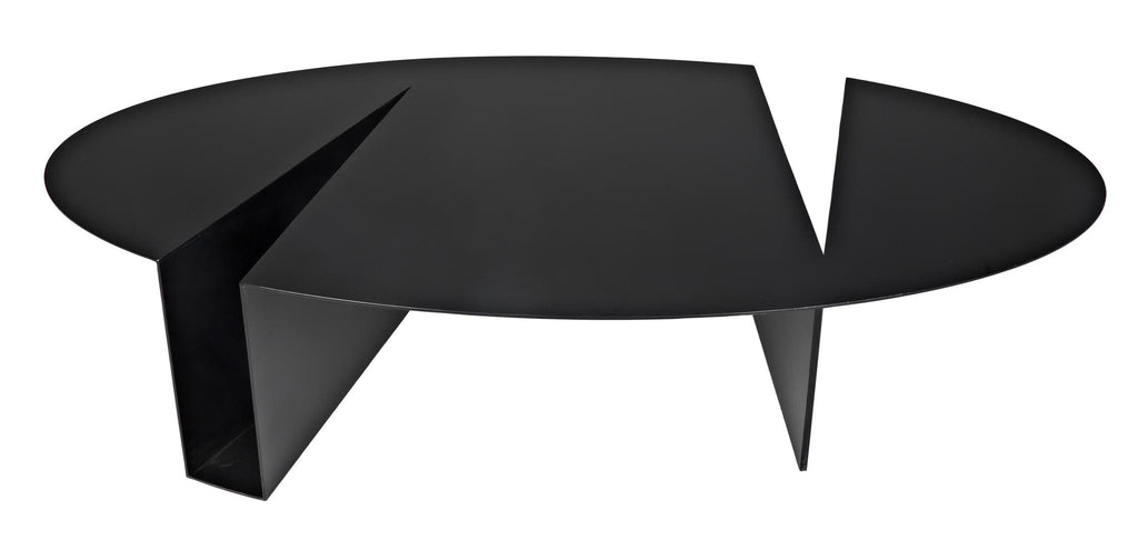 NOIR Minerva Coffee Table Black Steel