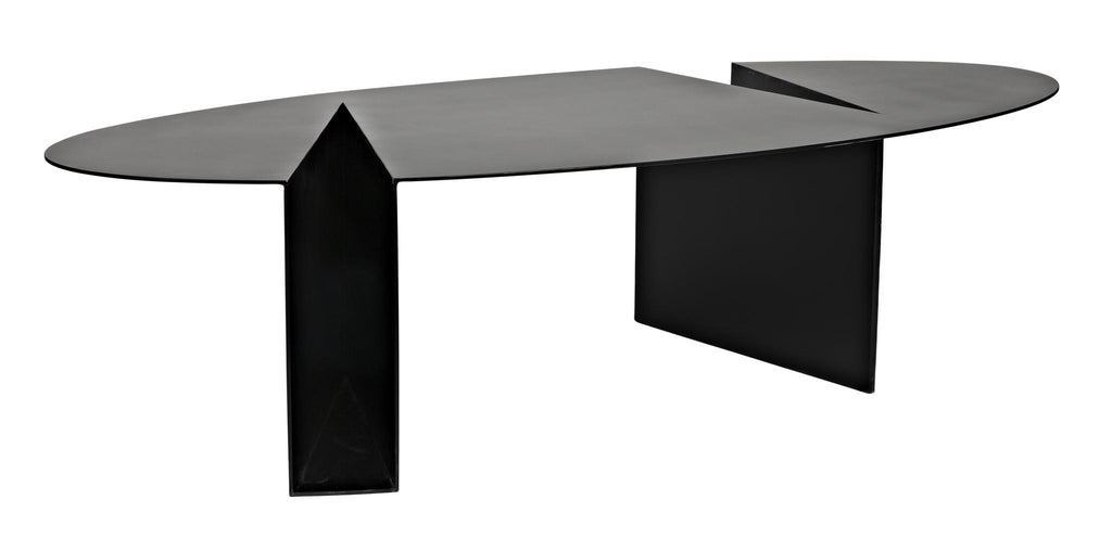 NOIR Minerva Coffee Table Black Steel