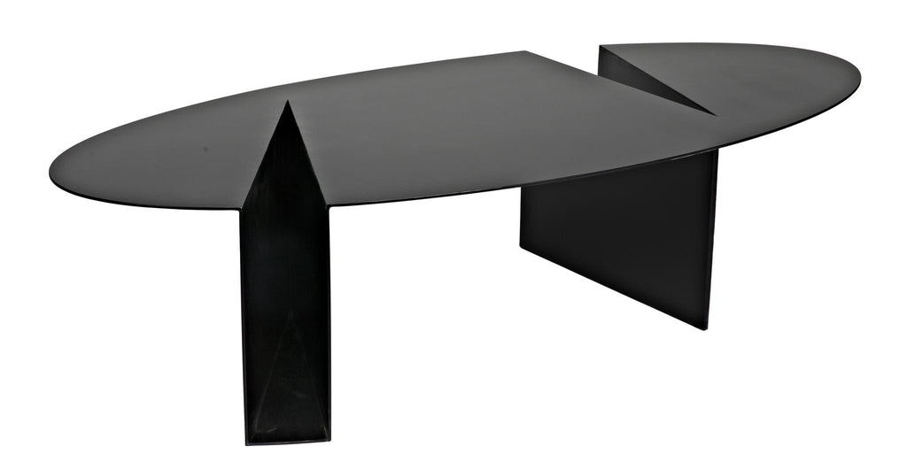 NOIR Minerva Coffee Table Black Steel