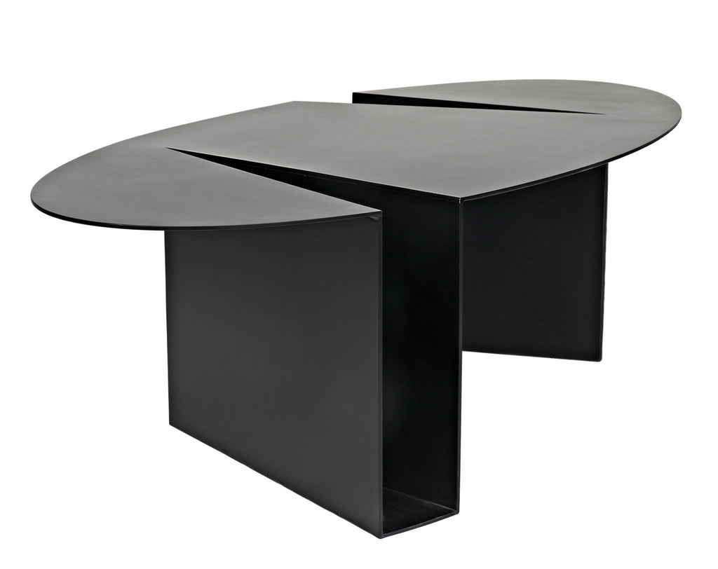 NOIR Minerva Coffee Table Black Steel