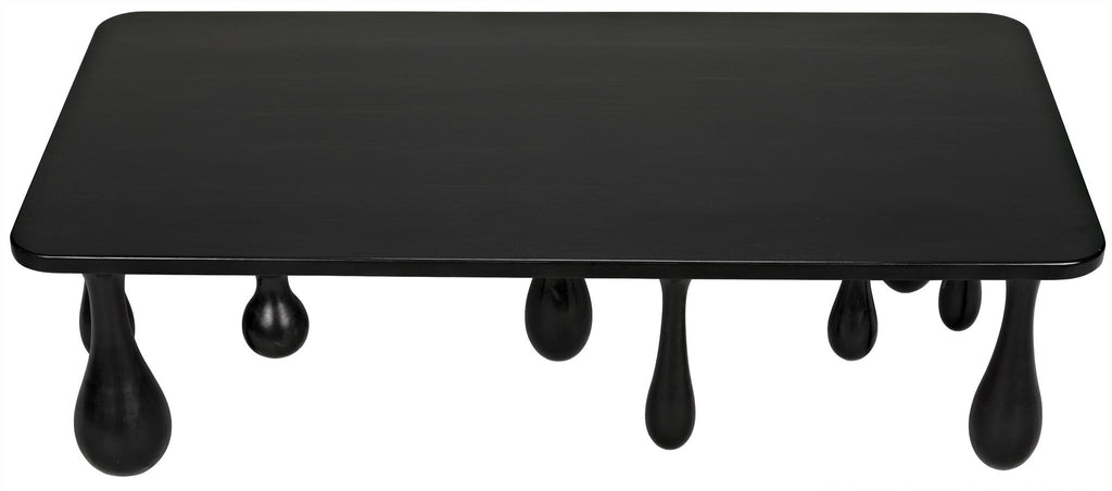 NOIR Drop Coffee Table Hand Rubbed Black