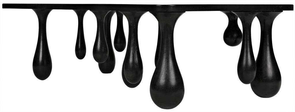 NOIR Drop Coffee Table Hand Rubbed Black