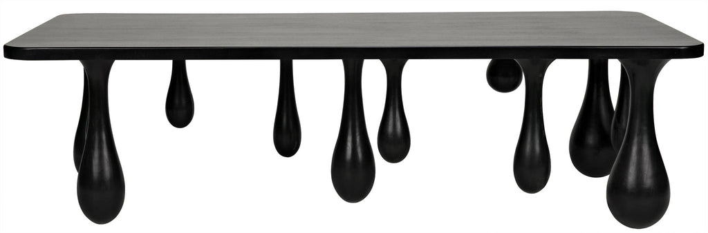 NOIR Drop Coffee Table Hand Rubbed Black