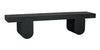 Noir Evora Coffee Table Black Metal