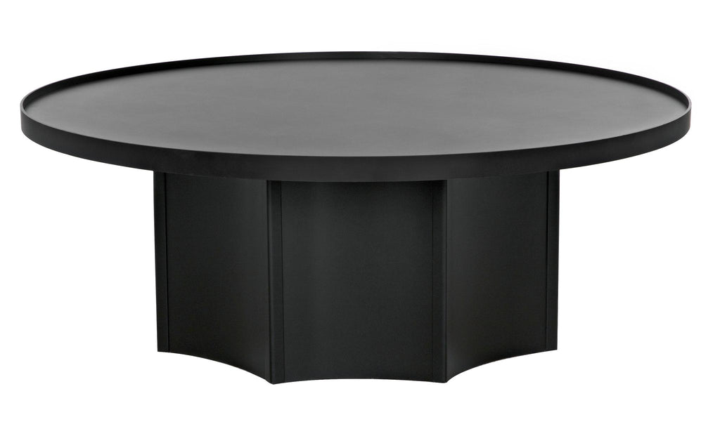 NOIR Rome Coffee Table Black Steel