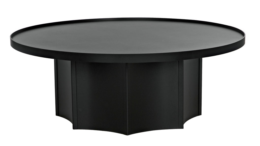 NOIR Rome Coffee Table Black Steel