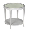 Noir Imperial Side Table White Wash