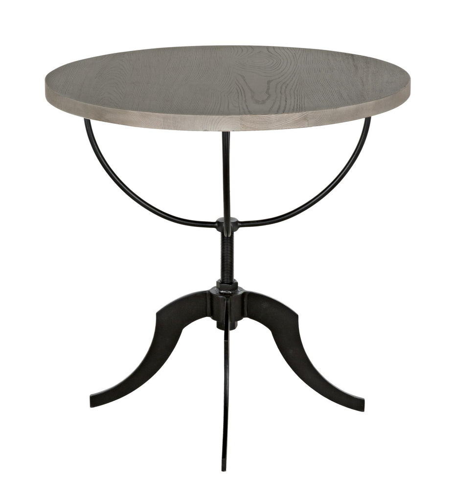 NOIR Wine Table with Adjustable Base