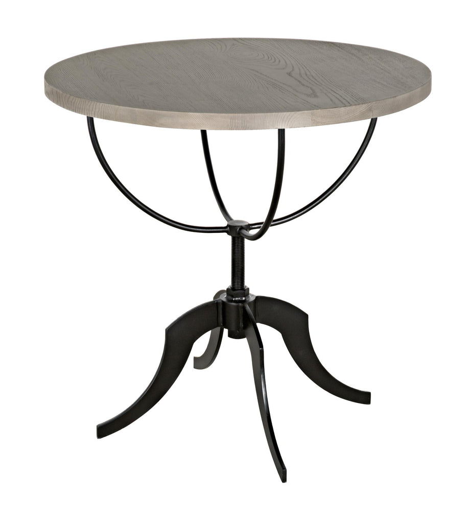 NOIR Wine Table with Adjustable Base