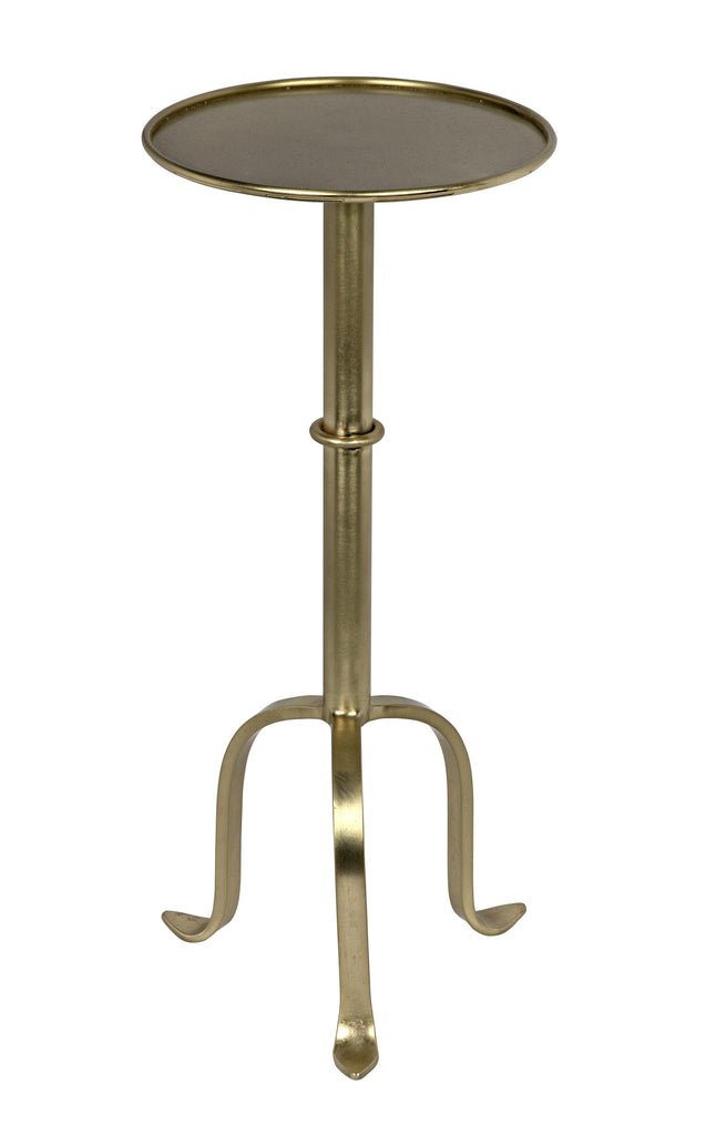 NOIR Tini Side Table Metal with Brass Finish