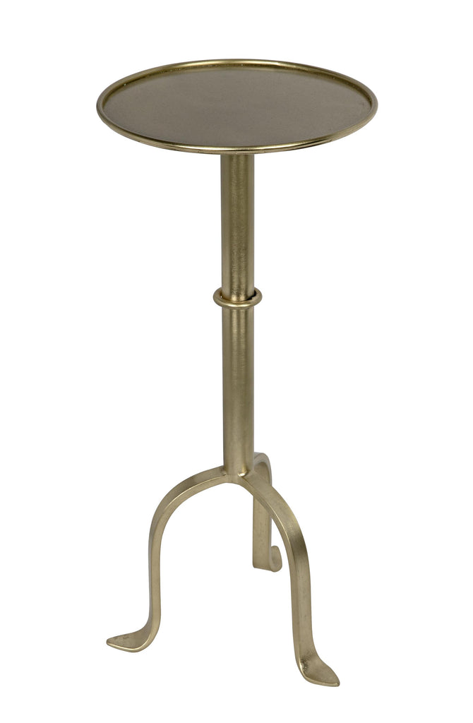 NOIR Tini Side Table Metal with Brass Finish