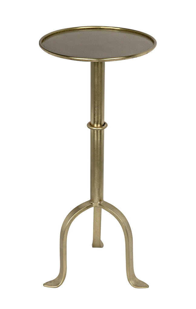 NOIR Tini Side Table Metal with Brass Finish