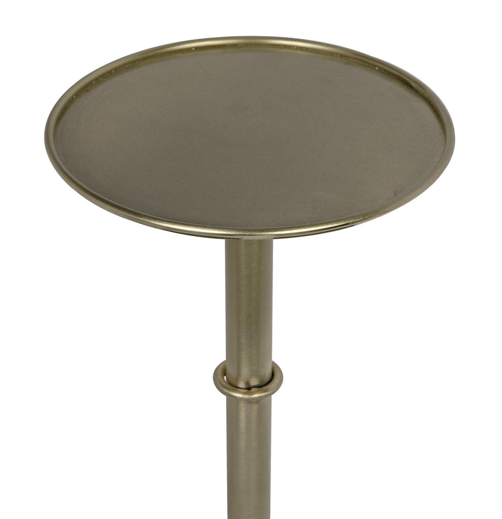 NOIR Tini Side Table Metal with Brass Finish