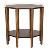 Noir Ariana Side Table Dark Walnut