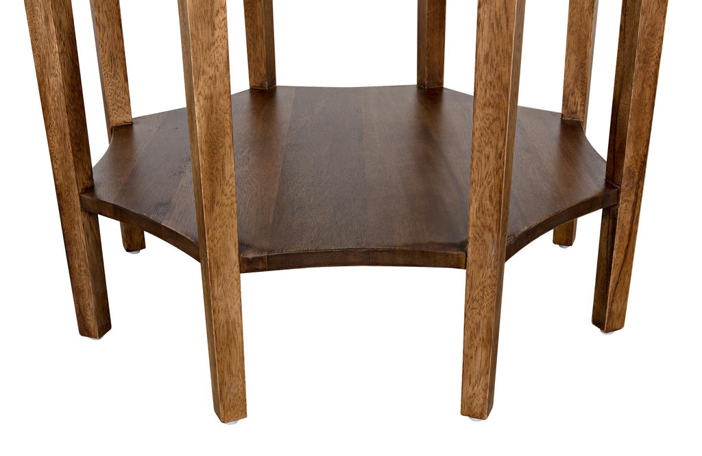 NOIR Ariana Side Table Dark Walnut