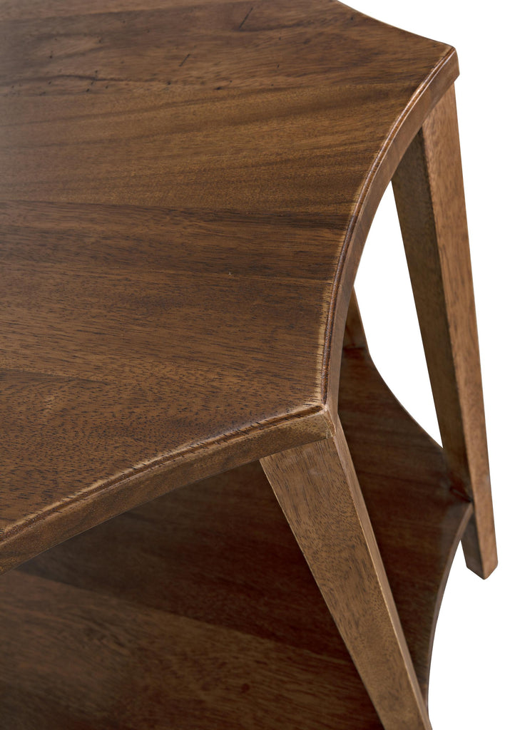 NOIR Ariana Side Table Dark Walnut