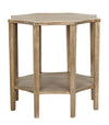 Noir Ariana Side Table Washed Walnut