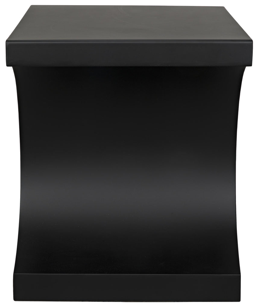 NOIR Alec Side Table Black Steel