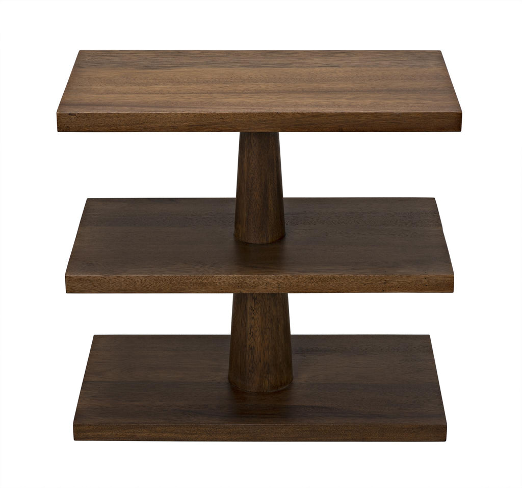 NOIR Fatima Side Table Dark Walnut