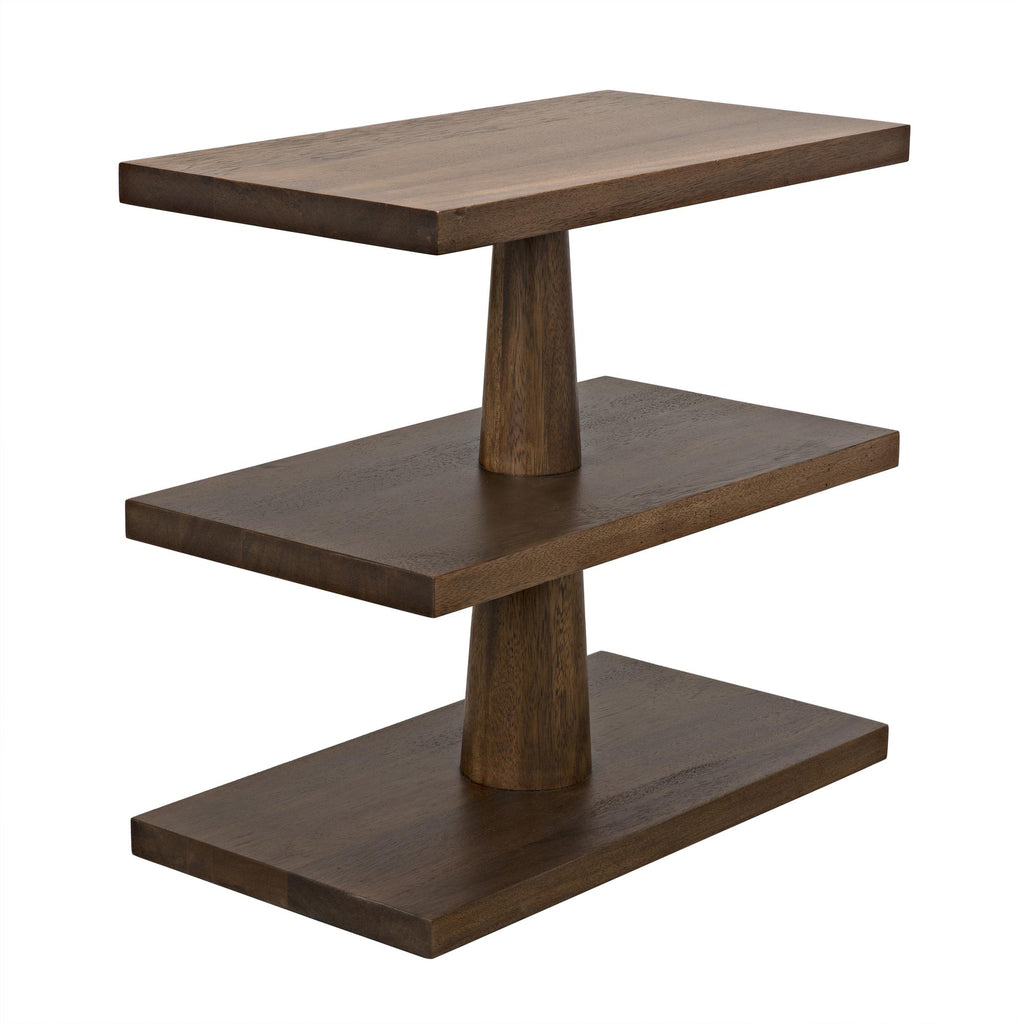 NOIR Fatima Side Table Dark Walnut