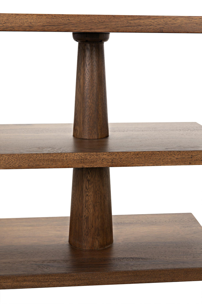 NOIR Fatima Side Table Dark Walnut