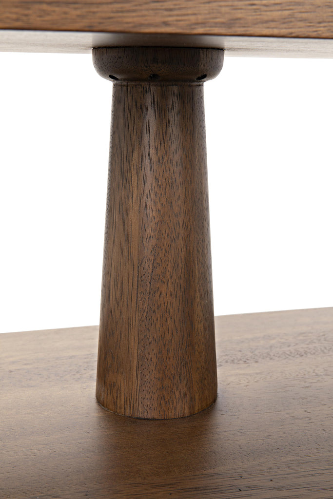 NOIR Fatima Side Table Dark Walnut