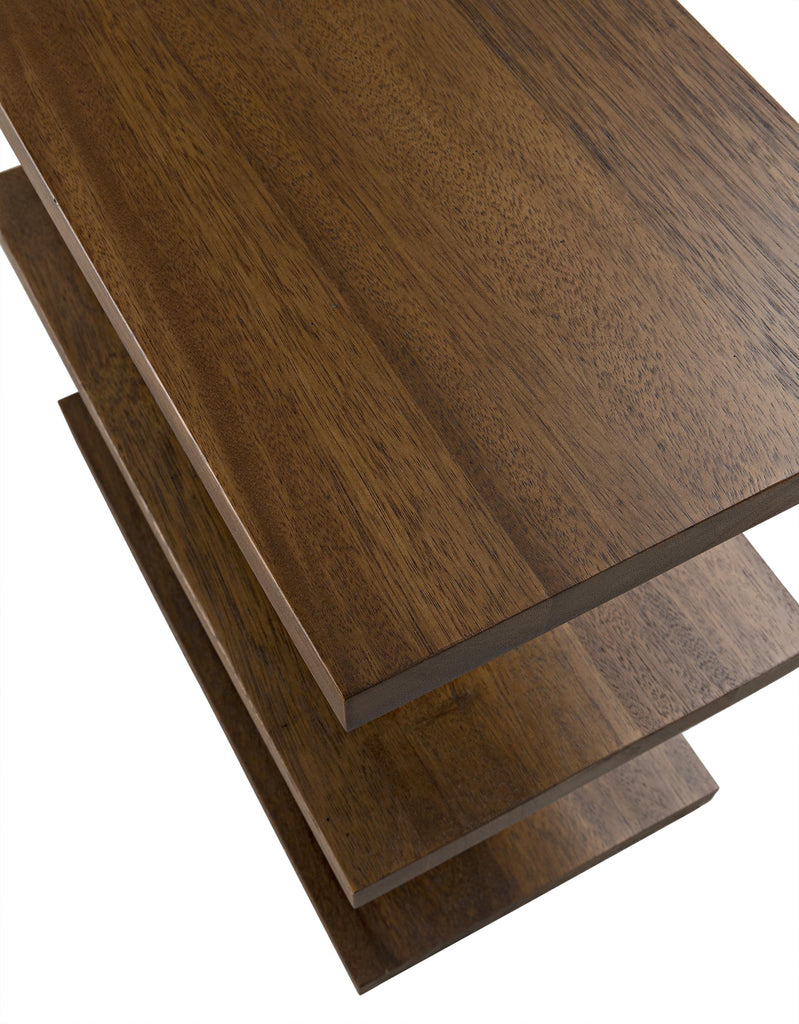 NOIR Fatima Side Table Dark Walnut