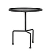 Noir Paige Side Table Black Steel