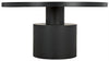 Noir Marlow Dining Table Black Steel