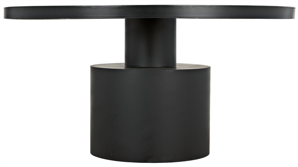 NOIR Marlow Dining Table Black Steel