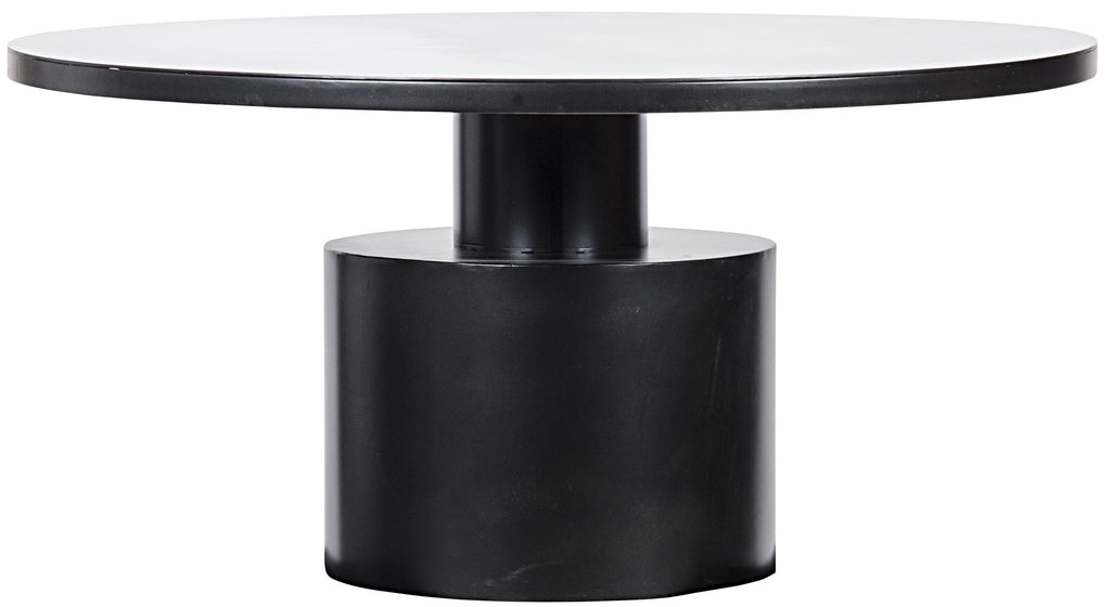 NOIR Marlow Dining Table Black Steel