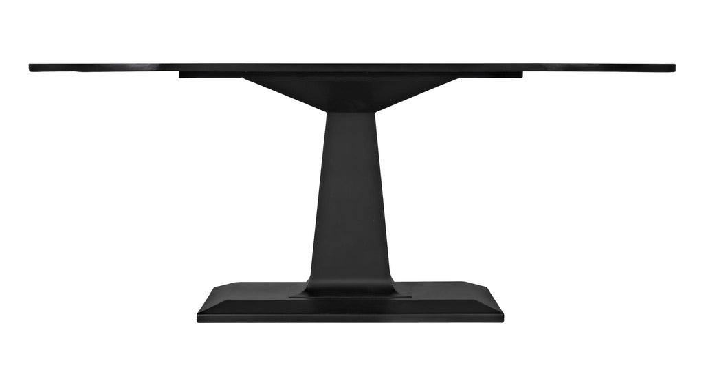 NOIR Amboss Dining Table Black Steel