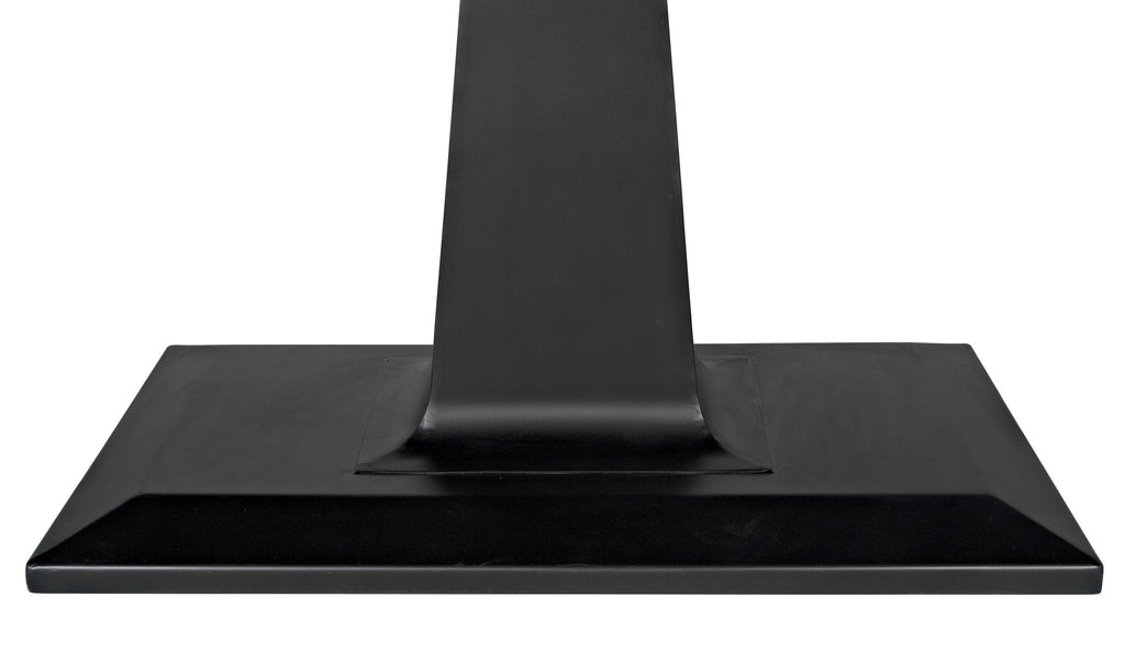 NOIR Amboss Dining Table Black Steel