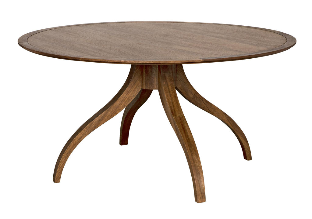 NOIR Vera Dining Table Dark Walnut