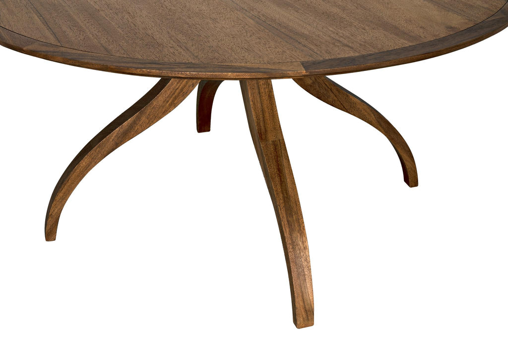 NOIR Vera Dining Table Dark Walnut