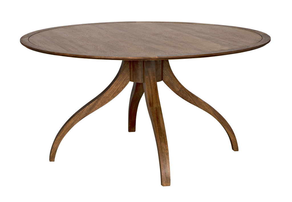 NOIR Vera Dining Table Dark Walnut