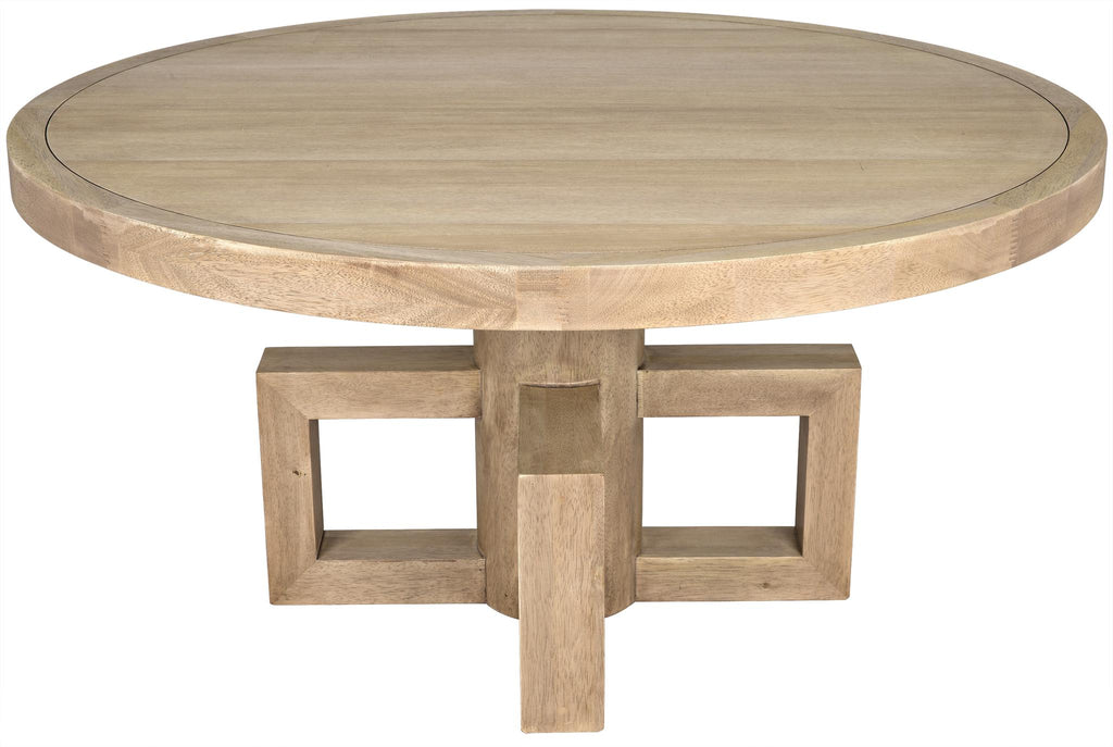 NOIR Lima Dining Table Washed Walnut