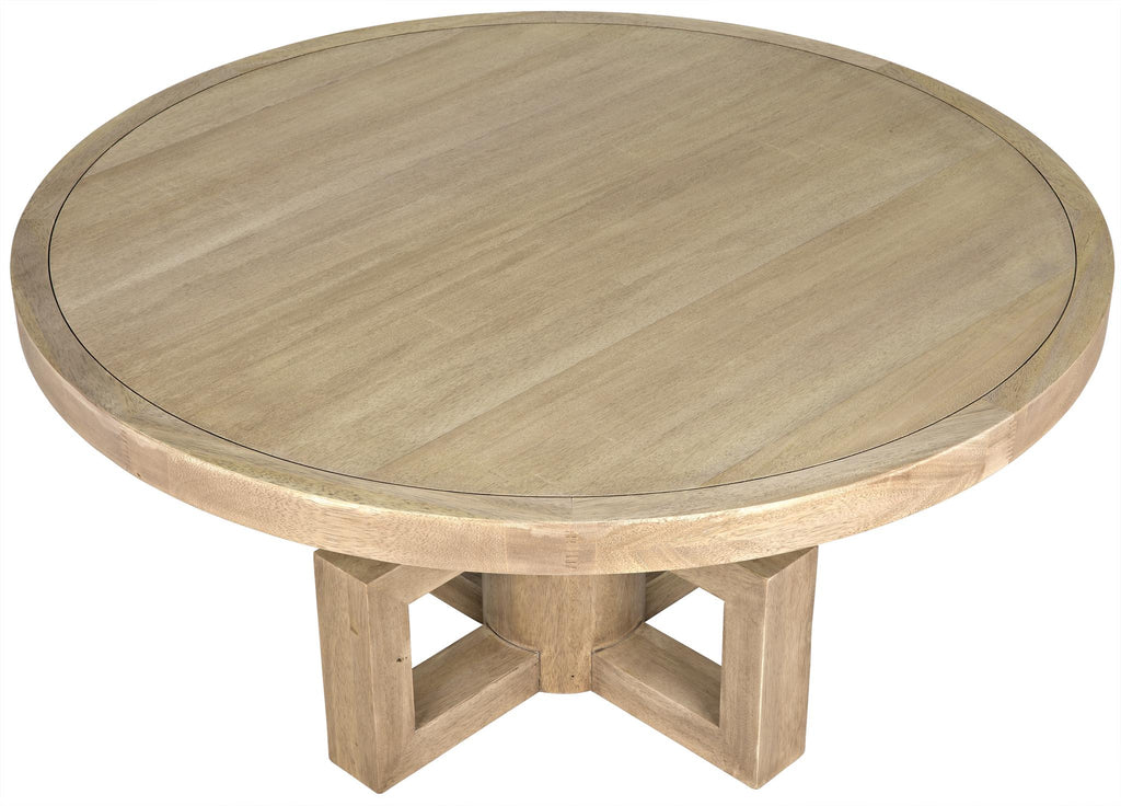 NOIR Lima Dining Table Washed Walnut