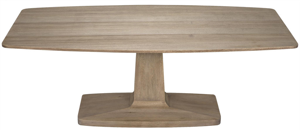 NOIR Travis Table Washed Walnut