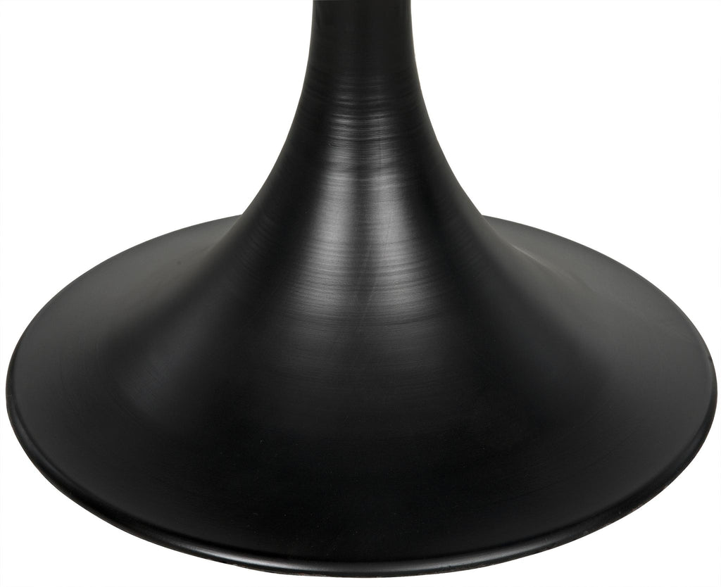 NOIR Herno Table 48" Black Steel