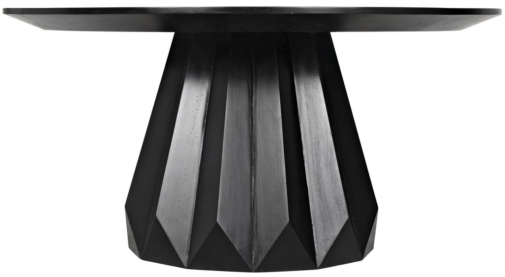 NOIR Brosche Dining Table Hand Rubbed Black