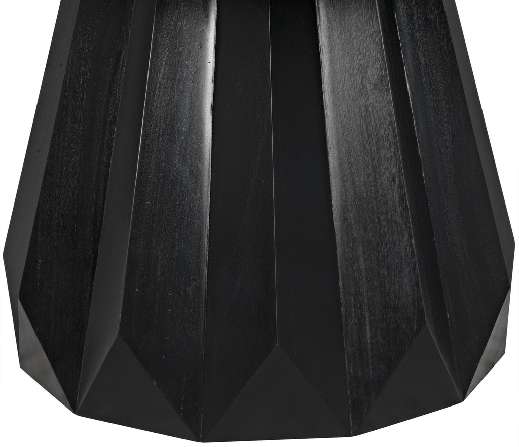 NOIR Brosche Dining Table Hand Rubbed Black