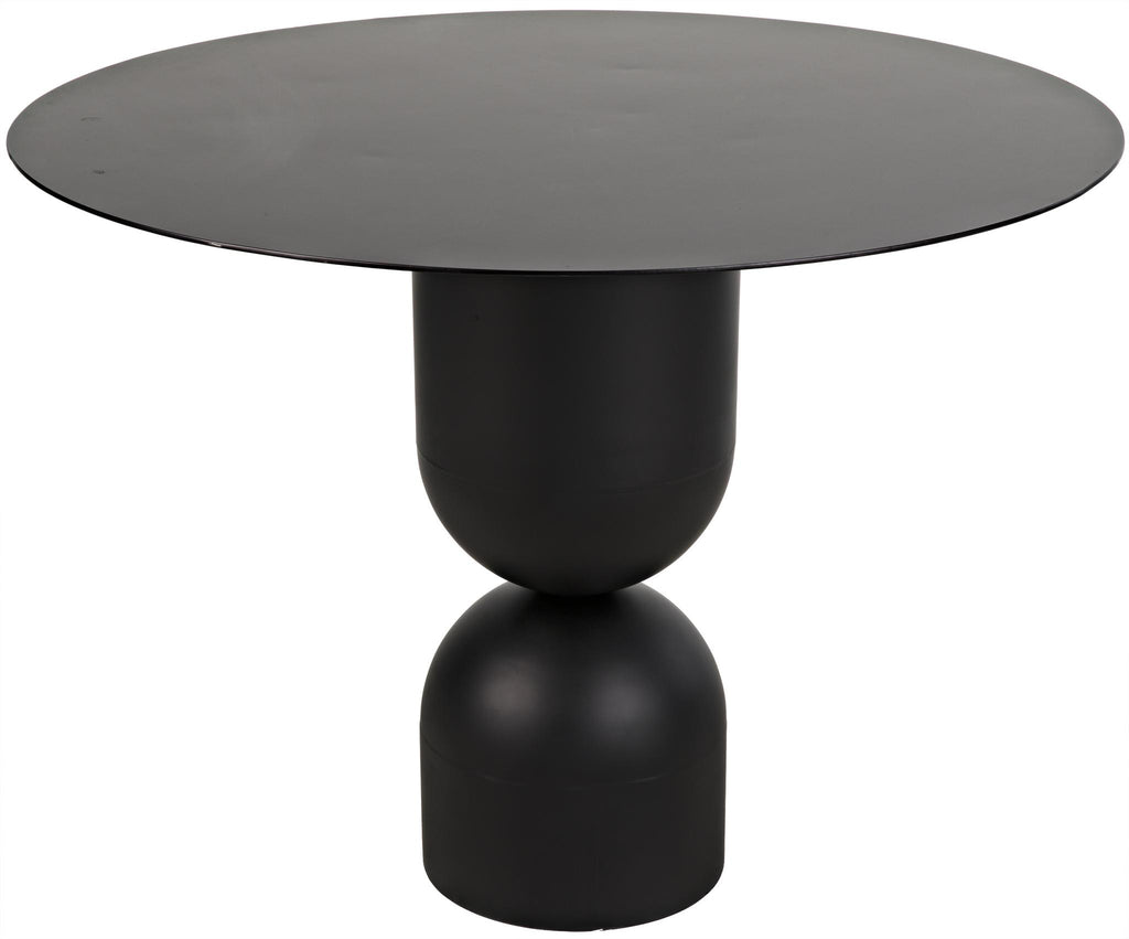 NOIR Wanda Dining Table Black Steel