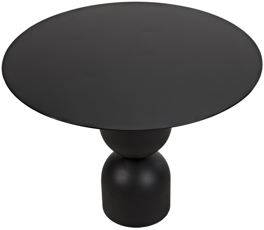 NOIR Wanda Dining Table Black Steel