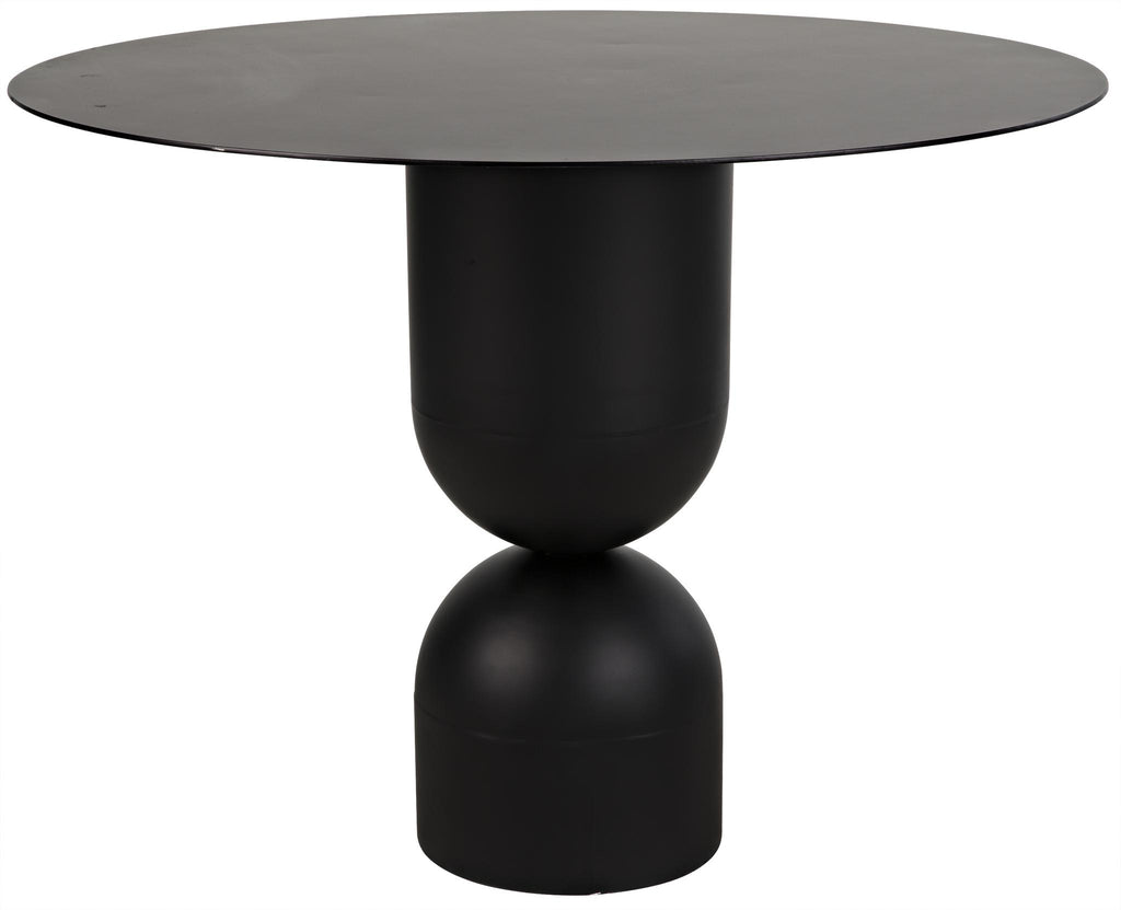 NOIR Wanda Dining Table Black Steel