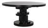 Noir Hugo Dining Table Hand Rubbed Black