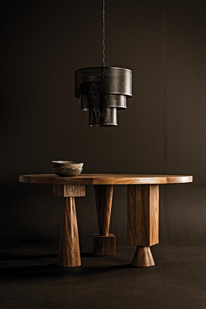 NOIR Hybrid Table Dark Walnut