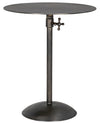 Noir Felix Side Table Gun Metal Finish