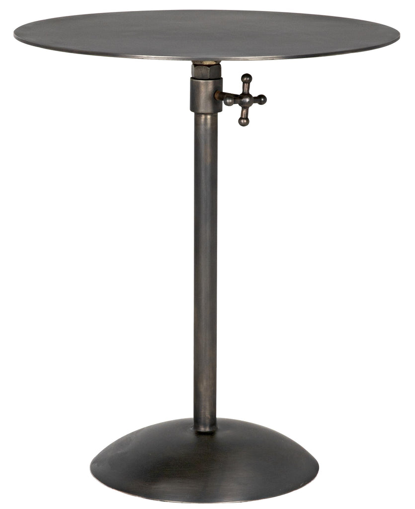 NOIR Felix Side Table Gun Metal Finish