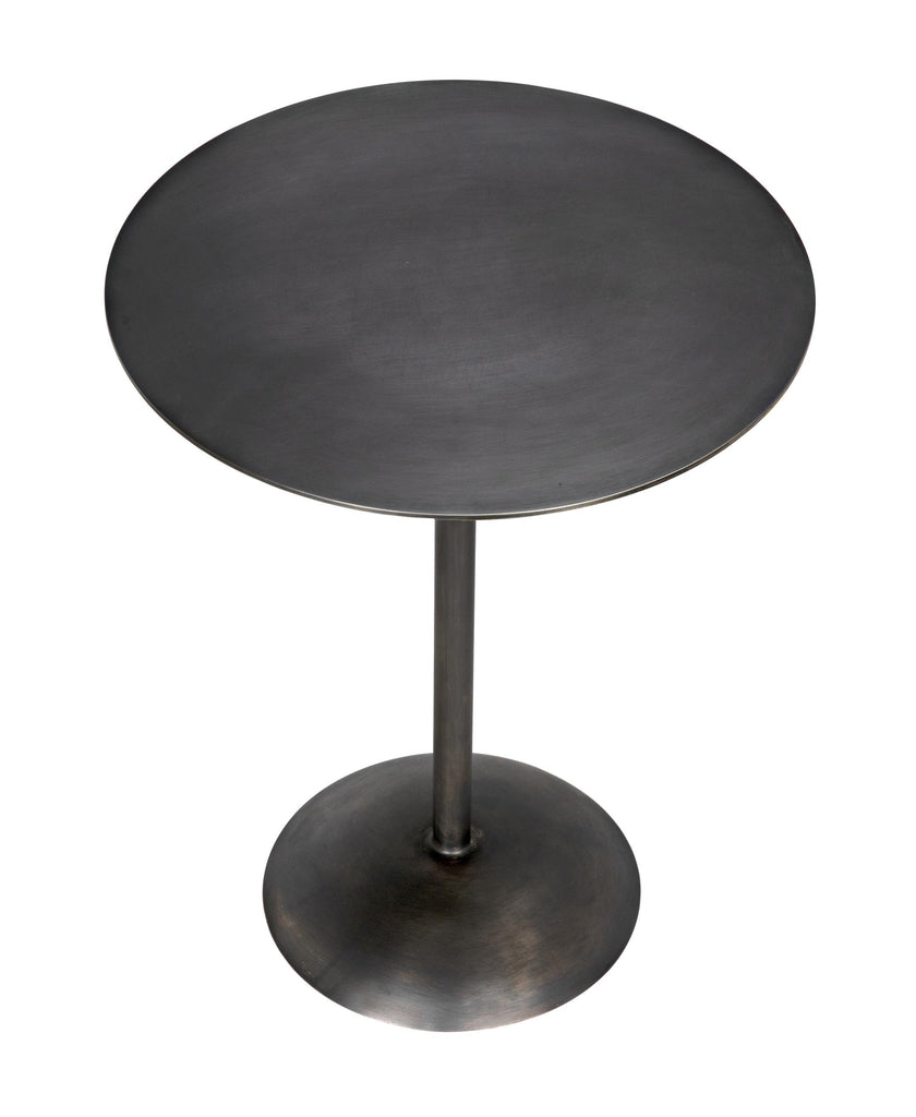 NOIR Felix Side Table Gun Metal Finish